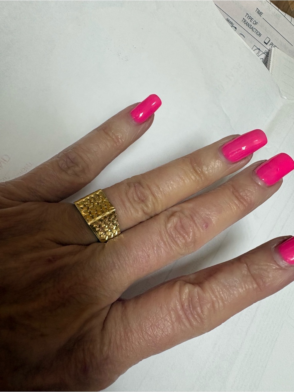 14k solid gold ring 1.5 grams